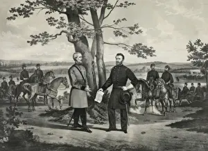 General Robert E Lee Drucke: The surrender of General Lee