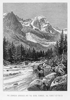 European Mountain Ranges Drucke: SWISS ALPS