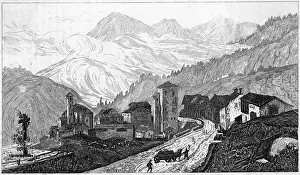 Simplon Pass Switzerland Drucke: Switzerland Simplon