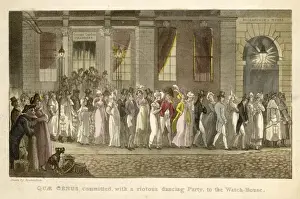 Old English Illustrations Drucke: Syntax / Rowlandson / Party