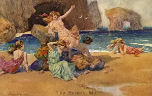 Vintage Sailor Artwork Drucke: Syrens