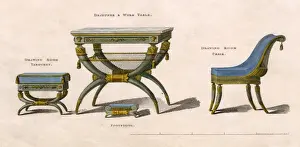 Tischbeinstuhl aus dem Jahr 1809