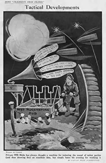 Great War Cartoons Online Drucke: Tactical Developments by Bruce Bairnsfather