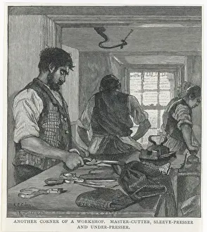 TAILORs ARBEITSSCHAUPE / 1890