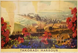 West African Coast Drucke: Takoradi Harbour