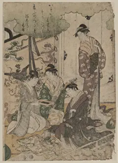 Japanese Woodblock Prints Drucke: Tale of Ise