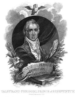 Historical French Figures Drucke: TALLEYRAND