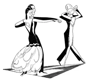 London Evening Entertainment Drucke: Tango at the Savoy by Fish
