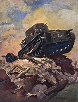 Tank Warfare History Drucke: Tank of the 20S