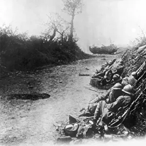 Tank Warfare History Drucke: Tank attack WWI