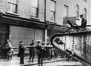 Irish Rebellion 1916 Drucke: Tank / Easter Rising