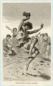 Alternative Healing Methods Drucke: Tarantism Cure / 1877