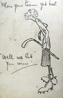 Great War Military Art Drucke: When your team get beat Well we let you win