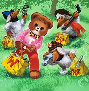 Bären Teddy (mit versteckten Objekten)