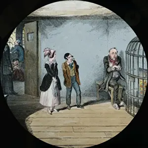 Lantern Slide History Drucke: Temperance Tale - The Bottle part 8