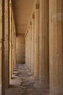 Tempel von Hatschepsut, Säulensaal, Deir el-Bahari in Ägypten