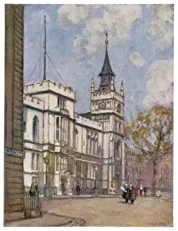 English Architecture Images Drucke: Temple / Inner Temple Hall