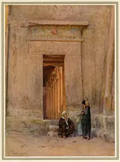 Isis Temple Egypt Drucke: Temple of Isis in Egypt