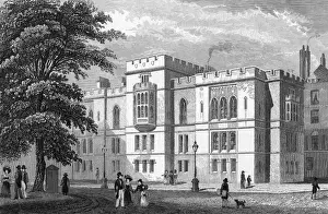 Historical England Landmarks Drucke: Temple Library Etc