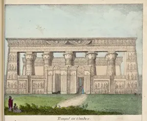 Nile River Temples Drucke: Temple at Ombos