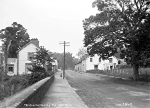 Northern Ireland Street Scene Drucke: Templepatrick, Co. Antrim