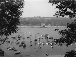 Tenby Harbour Drucke: TENBY BAY