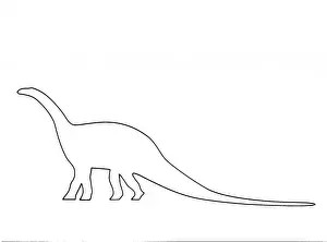 Mesozoic Era Illustrations Drucke: Tenontosaurus