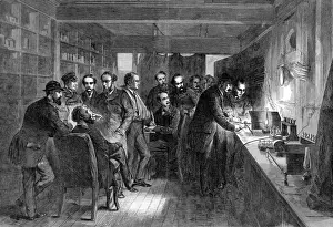 Atlantic Telegraph Cable Drucke: Testing the recovered Atlantic telegraph cable