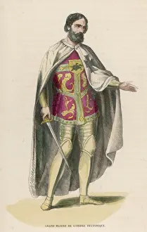 Sword In Hand Drucke: Teutonic Knights / Master