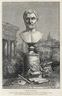 Thales-Büste