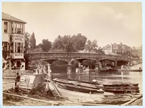 Hampton Court Bridge Drucke: Thames / Hampton Bridge