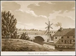 Historic English Bridges Drucke: Thames Head & Bridge