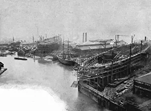 England Transport History Drucke: Thames Shipbuilding