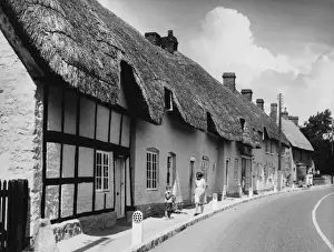 Thatched Cottages Drucke: Thatched Cottages