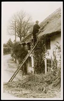 Traditional Roofing Techniques Drucke: Thatching at Porlock