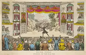 Historic London Theatres Drucke: Theatre / Drury / Syntax