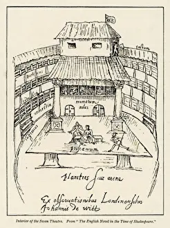 Theatern Drucke: Schauspielhaus/Swan/De Witt