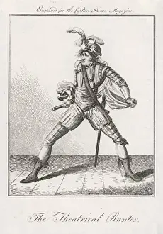 Theatre History Images Drucke: Theatrical Ranter