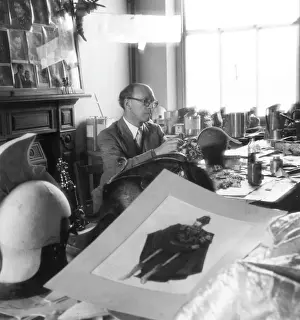 Royal Shakespeare Company Drucke: Theatrical Wig Maker