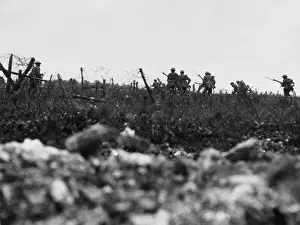 Die Schlacht bei Thiepval im Jahr 1916