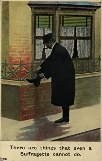 Suffragettes History Drucke: Things a Suffragette Cannot Do