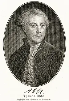 German Writer Biography Drucke: Thomas Abbt, Writer