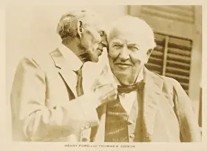 Early Recording Technology Drucke: Thomas Alva Edison