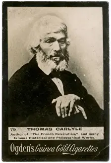 British Philosopher Drucke: Thomas Carlyle, Scottish author and philosopher