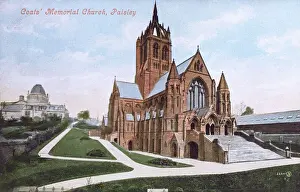 Gedenkstätte Drucke: Die Thomas-Coats-Memorial-Baptist-Church in Paisley
