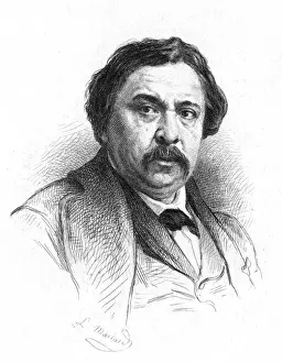 Historical French Artists Drucke: Thomas Couture