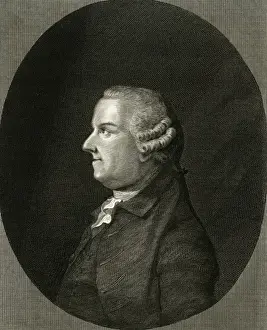 Drucke von Thomas Gray Schriftsteller (Elegie auf einem Landkirchhof usw.) Datum: 1716-1771 Thomas Gray Drucke: Thomas Wilson