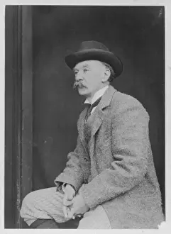Thomas Hardy Portrait Drucke: Thomas Hardy / Seated