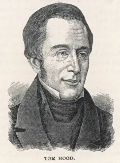 19th Century Writer Drucke: Thomas Hood / Writer