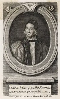 18th Century Clergyman Drucke: Thomas Ken / Leake